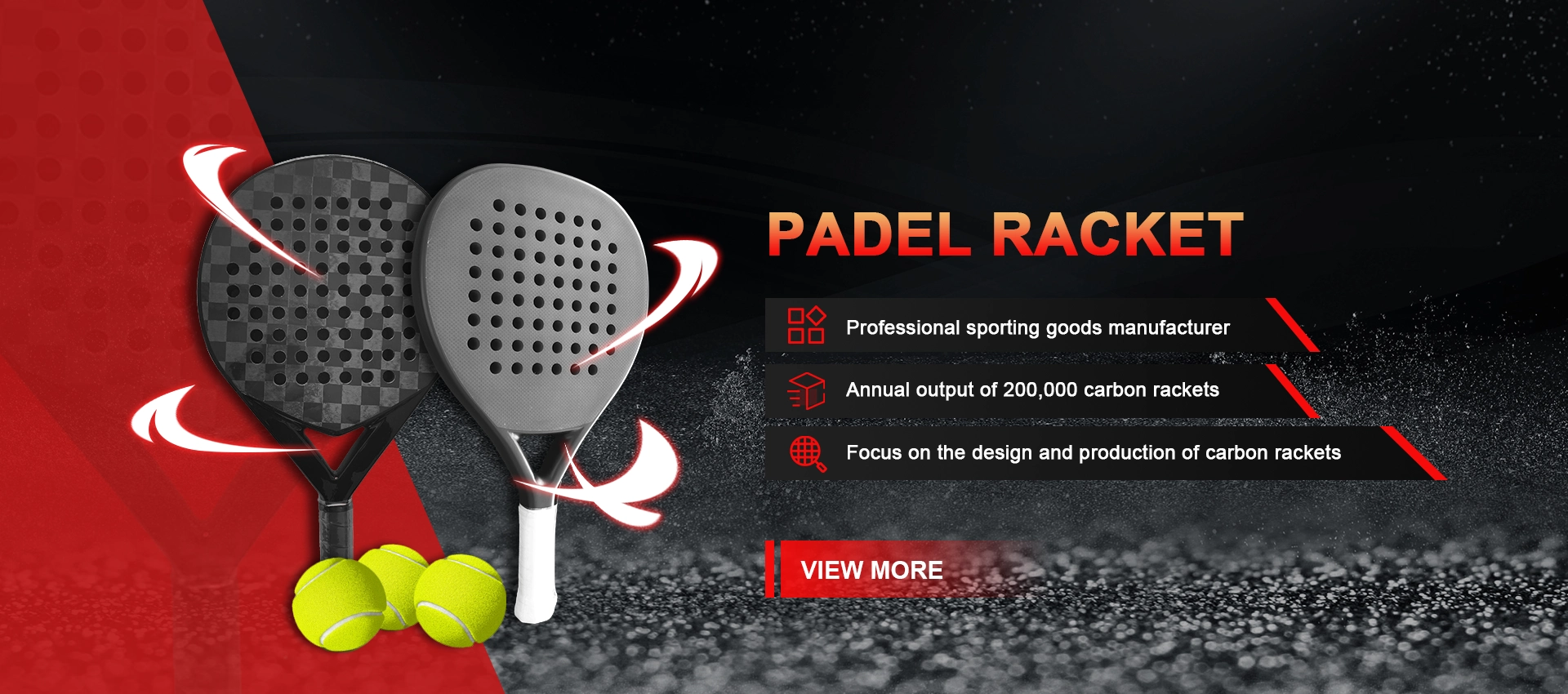 Padel Racket ထုတ်လုပ်သူများ