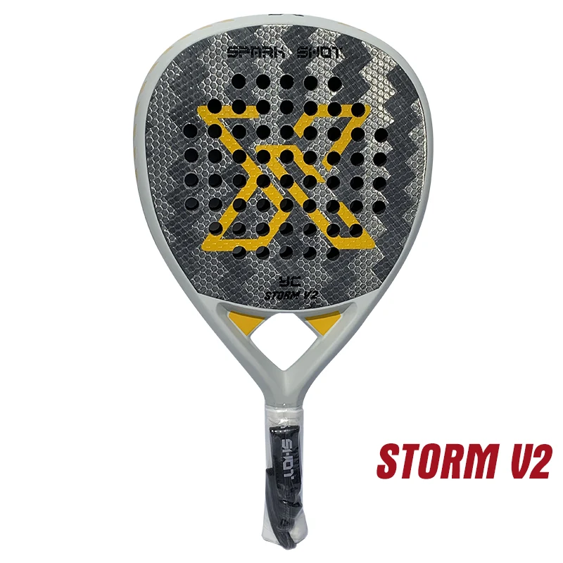 LUXURY 24K Alum Fiber Padel Rackets STORM V2 သည် အဘယ်ကြောင့် ခေတ်မီဂိမ်းကို ပြောင်းလဲစေသနည်း။