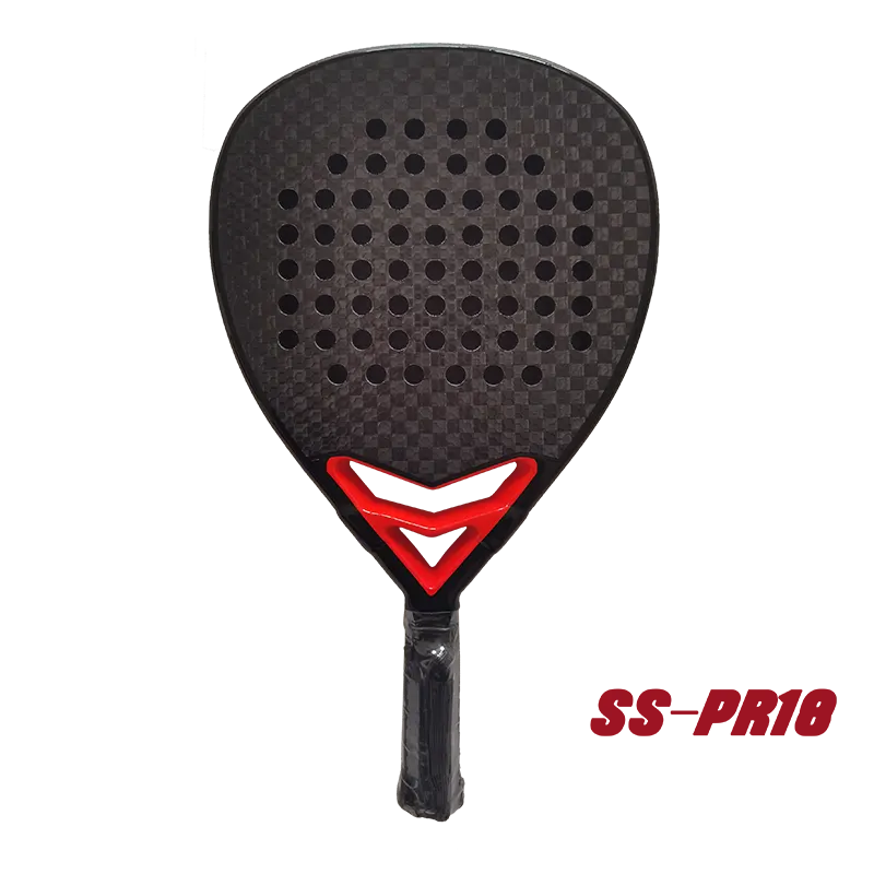 စိန်ပုံစံ ကာဗွန် Padel Racquet