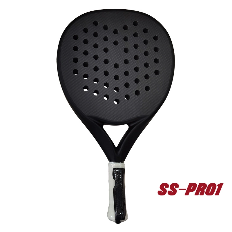 အဝိုင်းပုံသဏ္ဍာန် 3K ကာဗွန်ဖိုက်ဘာ Padel Racket